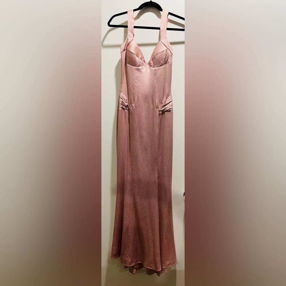 Yigal Azrouel Silk Full Length Gown